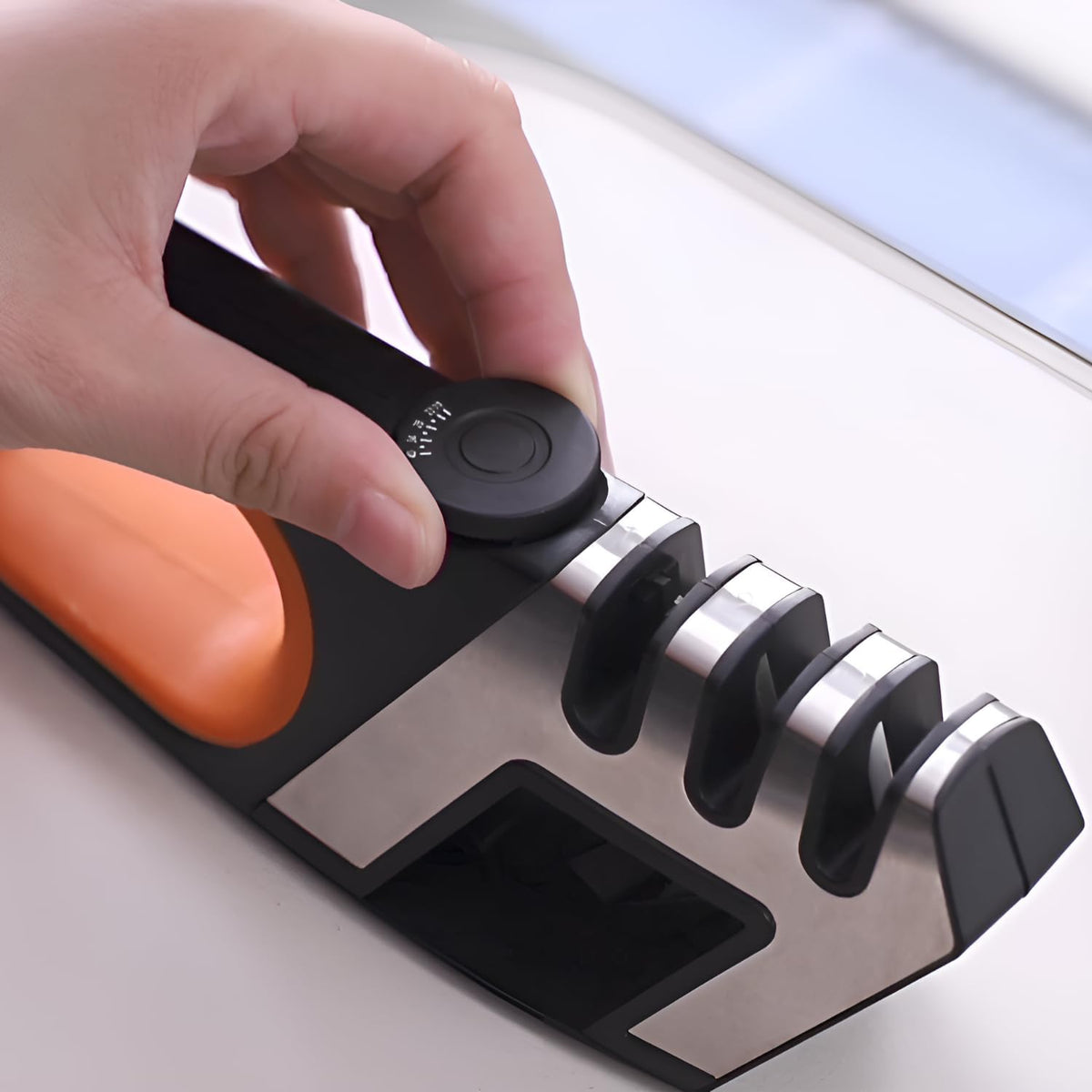 Elite Chefs™ Professional 4-Stage Adjustable Knife Sharpener