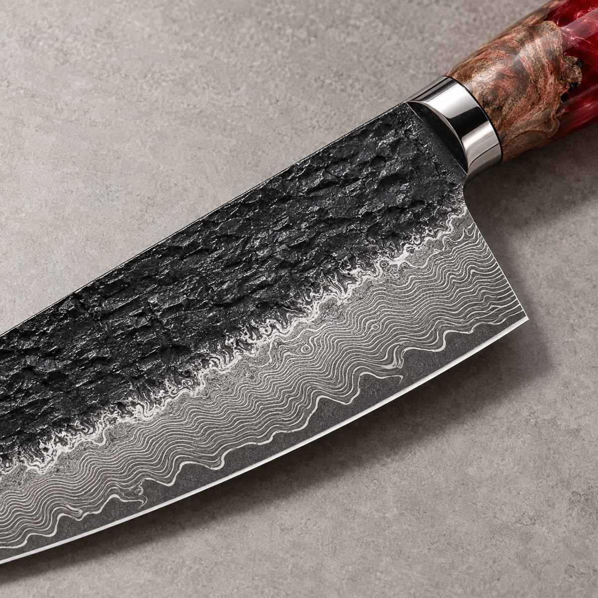 Elite Chefs™ 9.5-Inch 67-Layer Damascus Chef Knife