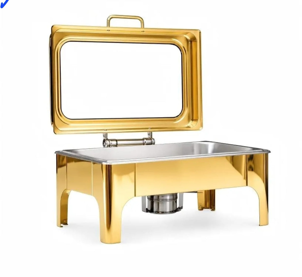 Elite Chefs™ 9L Gold Chafing Dish Buffet Food Warmer