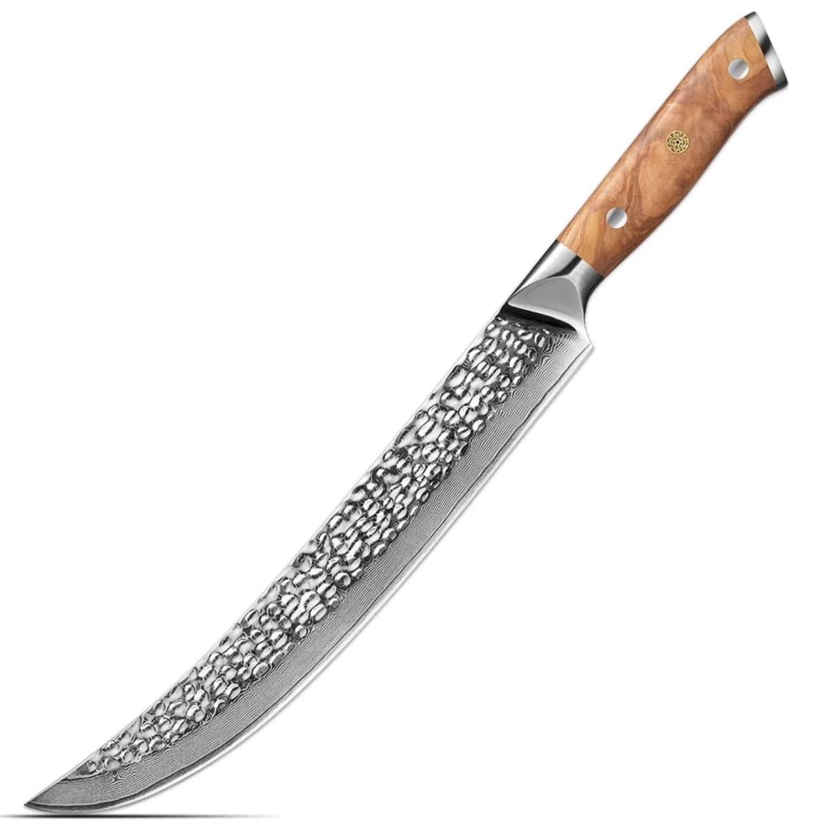 Elite Chefs™ 10-Inch Hand-Hammered Butcher Knife