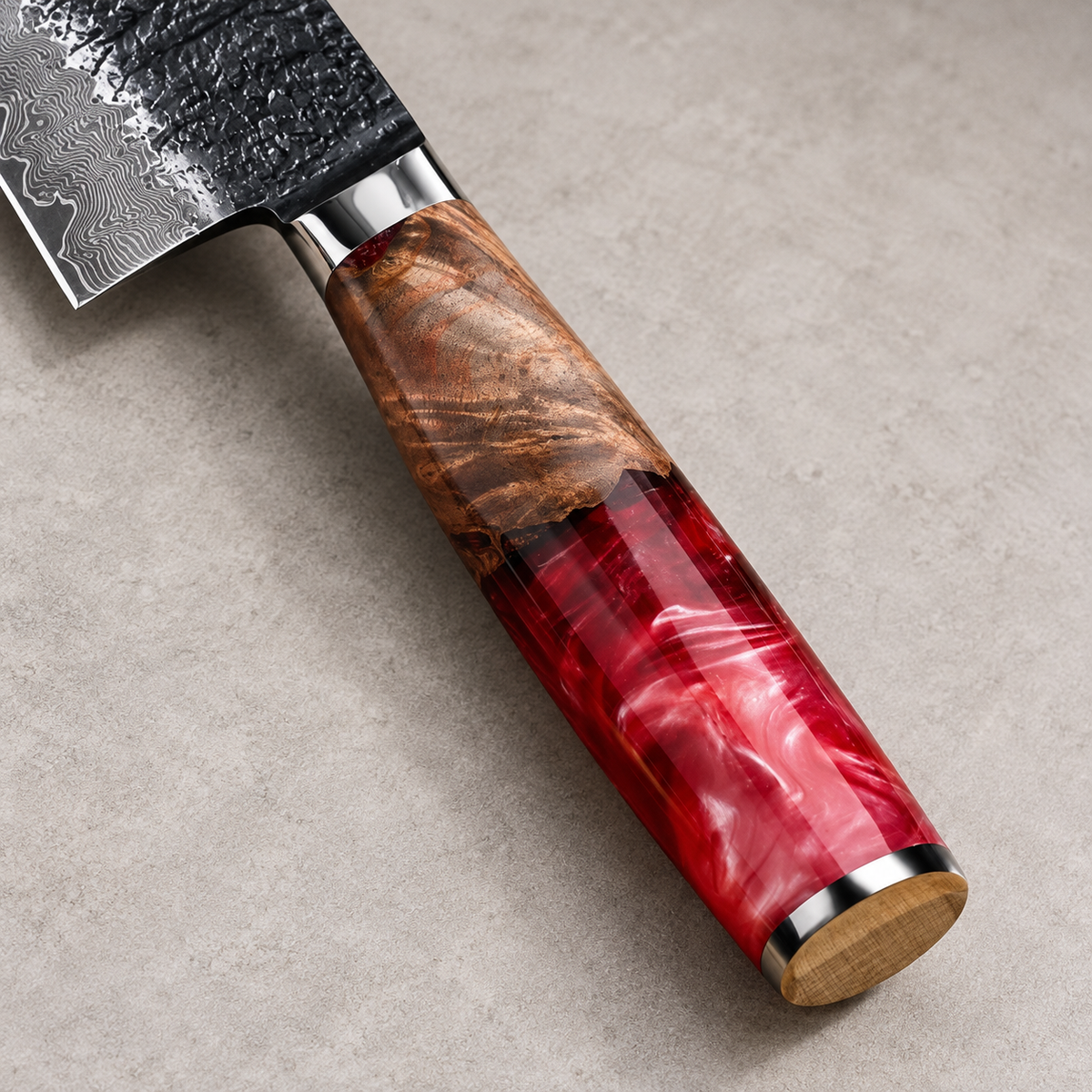 Elite Chefs™ 9.5-Inch 67-Layer Damascus Chef Knife