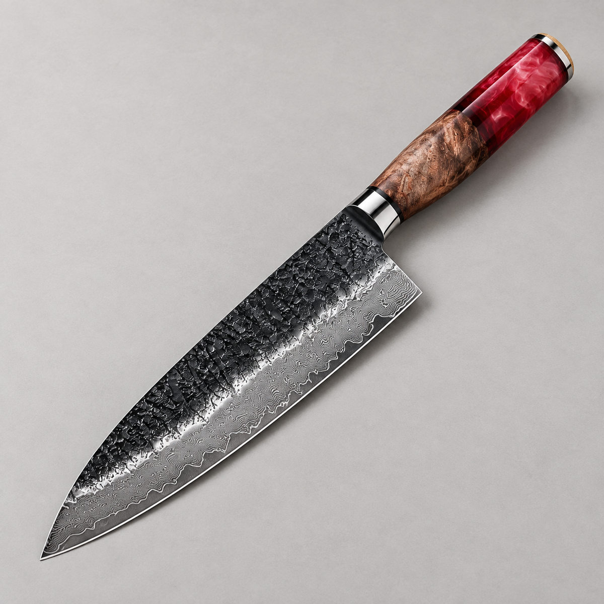 Elite Chefs™ 9.5-Inch 67-Layer Damascus Chef Knife