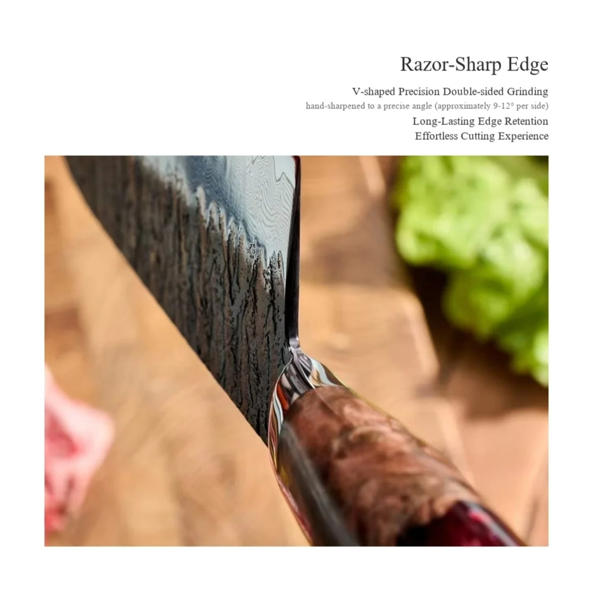 Elite Chefs™ 9.5-Inch 67-Layer Damascus Chef Knife