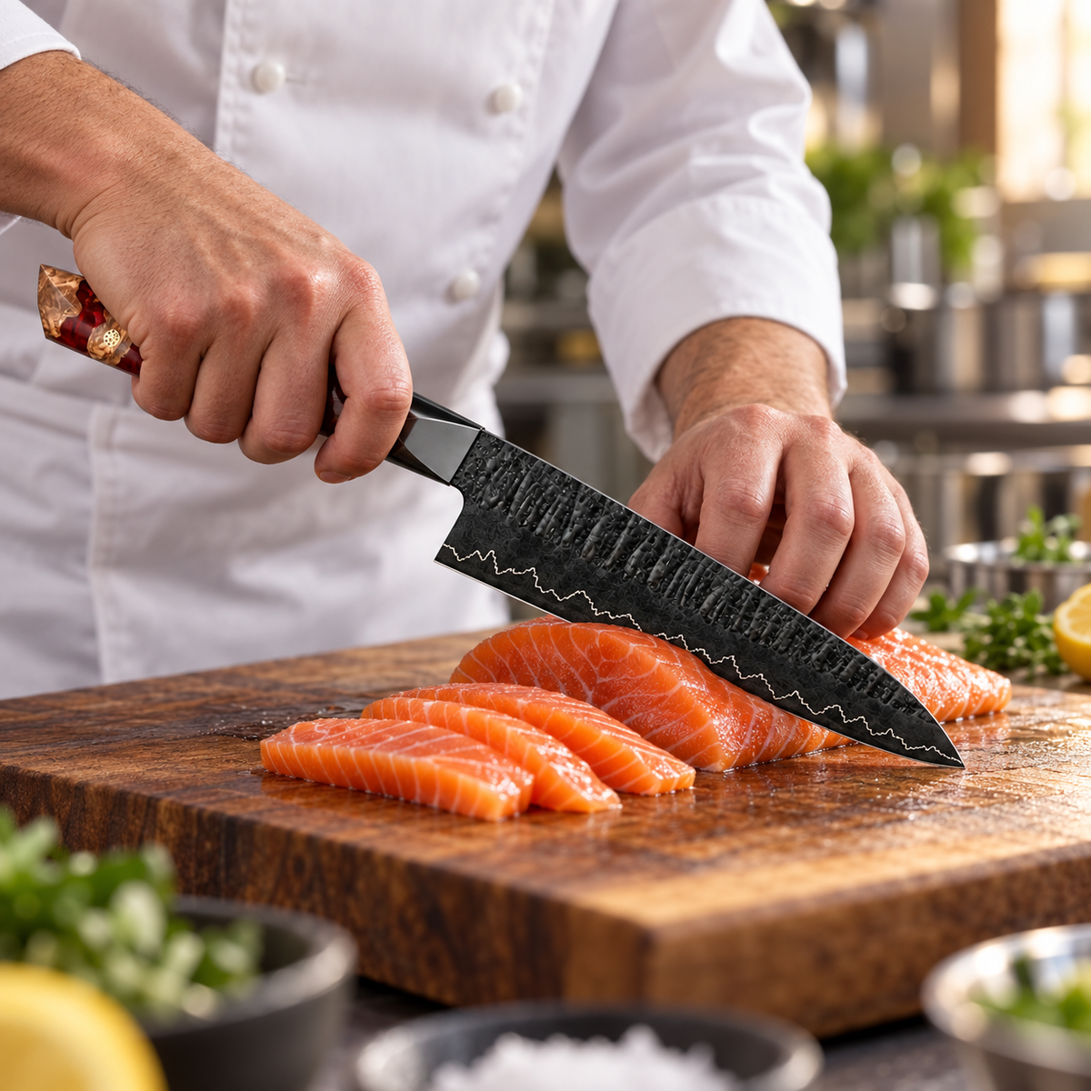Elite Chefs™ 210mm Japanese VG10 Gyuto Chef Knife