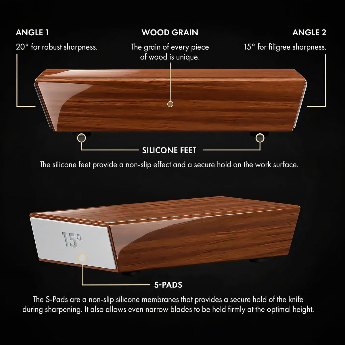 Elite Chefs™ Magnetic Cylindrical Knife Sharpener